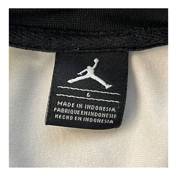 Jordan Jumpman Jacket Youth Boys Size 6 Red White Zip Color Block Logo RN 81917 - Picture 6 of 11